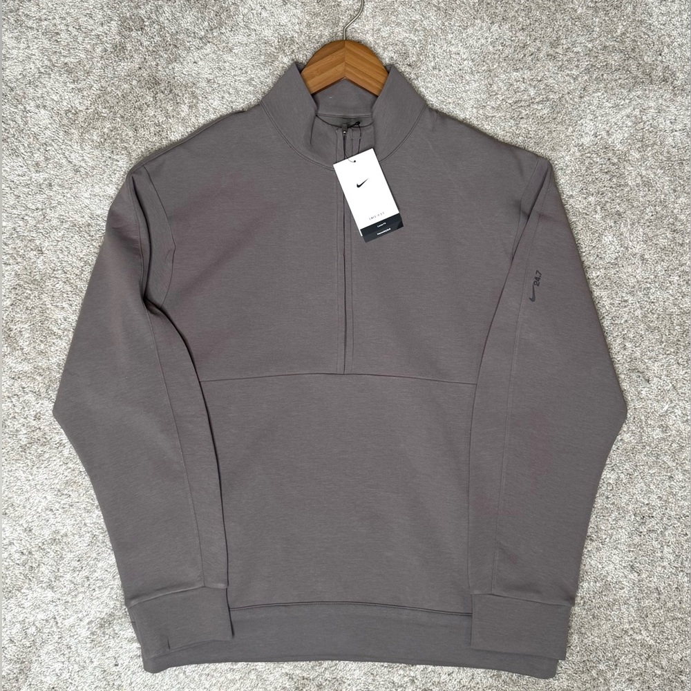 Nike 24.7 ImpossiblySoft Mens Dri-FIT 1/2 Zip Top M